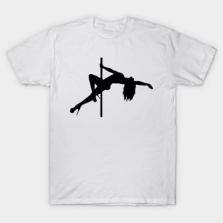 Pole Dancing Design T-Shirt